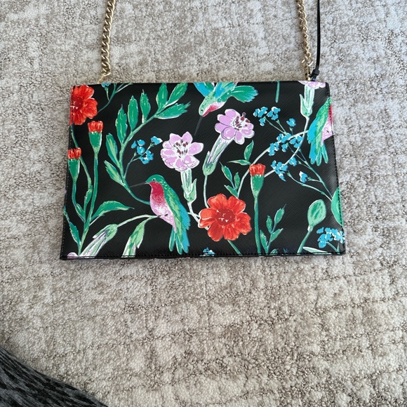 Kate Spade Black Floral Crossbody Bag - Picture 4 of 8